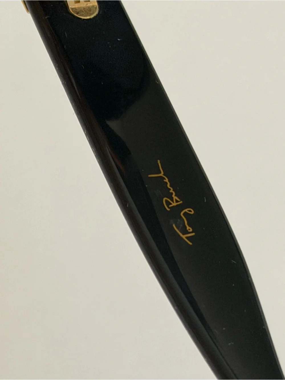 Tory Burch Black Sunglasses with Gold Logo Accent